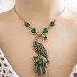 Beautiful peacock necklace BZ92