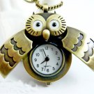 Owl watch necklace BZ32