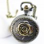 Medium Rose Necklace pocket watch