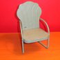 50's Miniature Metal Porch Chair