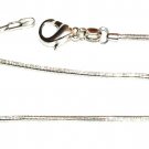 Sterling Silver 24 inch 1 mm Snake Neckchain