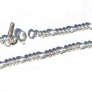 Sterling Silver 20 inch link neck chain necklace 3mm