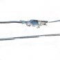Sterling Silver 18 Inch 8 side 1 mm Snake Neck Chain