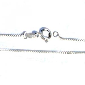 Sterling Silver 16 inch 1.1mm Neck Chain