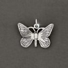 925 Sterling Silver Butterfly Pendant Charm