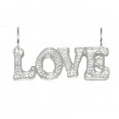 Sterling Silver LOVE Pendant