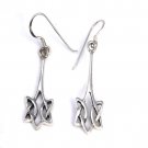 Sterling Silver Celtic Filigree Dangle Earring