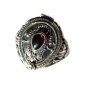 Sterling Silver Tear Drop Poison Ring with Genuine Garnet