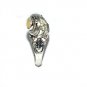 Sterling Silver thin Poison Ring with Genuine MoonStone  5,6,7,8,9,10