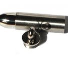Stainless Steel Stash Poison Bullet Pendant Necklace
