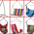 Club Fun™ Cushioned Hanging Swing Rope Chair & Frame