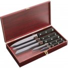 Slitzer™ 6pc Kitchen Cutlery Set Wooden Box