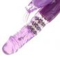 Waterproof Rabbit Massager with Vibration and Rotation Strength Control