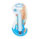 Waterproof Body Massager with 7-Mode Vibration Strength Control - Blue + White