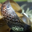 Tibetan Silver 'chinese knot' Bangle