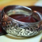 Tibetan Silver Endless knot Bangle