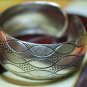 Tibetan Silver waves Bangle