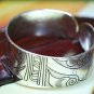 Tibetan Silver totem Bangle