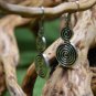 Tibetan Silver Double Eights Swirl Earrings