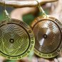 Tibetan Retro wind Round Earrings