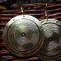 Tibetan Retro wind Round Earrings