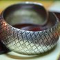 Tibetan Silver 'little foot prints' Bangle