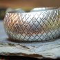 Tibetan Silver 'little foot prints' Bangle
