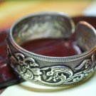 Tibetan Silver patron saint of animal Bangle