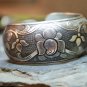 Tibetan Silver blooming Flower Bangle