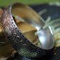 Tibetan Silver Chinese Symbols Bangle