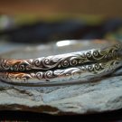Tibetan Silver Double Vines Bangles