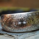 Tibetan Silver Flower Bangle