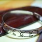 Tibetan Silver Flower Bangle