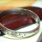 Tibetan Silver Flower Bangle