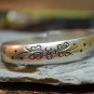 Tibetan Silver Flower Bangle