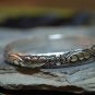 Tibetan Silver Lotus Flower Bangle