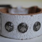 Large Vintage Style White Cuff