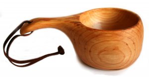 KUKSA - Ancient Lapland Finland Drinking Cup - No 015