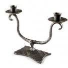 Handmade Forged Iron candlestick holder