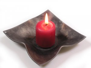 Handmade Forged Iron candle holder