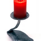 Handmade Forged Iron candlestick holder