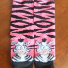 HOT PINK ZEBRA LEGGINS