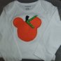 HAND APPLIQUED MICKEY MOUSE PUMPKIN ONSIE