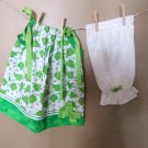 CUSTOM FROGGIE PILLOWCASE OUTFIT W/BLOOMERS