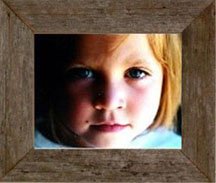 18 X 24 Basic (2") Barnwood Rustic Frame