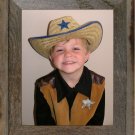 24 X 30 Narrow Western Picture Rustic Frame