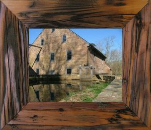 8 X 10 Montana 3" Barnwood Rustic Frame