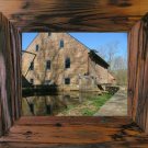 16 X 20 Montana 3" Barnwood Rustic Frame with plexiglas