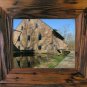 16 X 20 Montana 3" Barnwood Rustic Frame with plexiglas