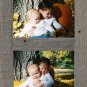 Vertical Barnwood Panel Frame for (2) 4" X 6" Pictures